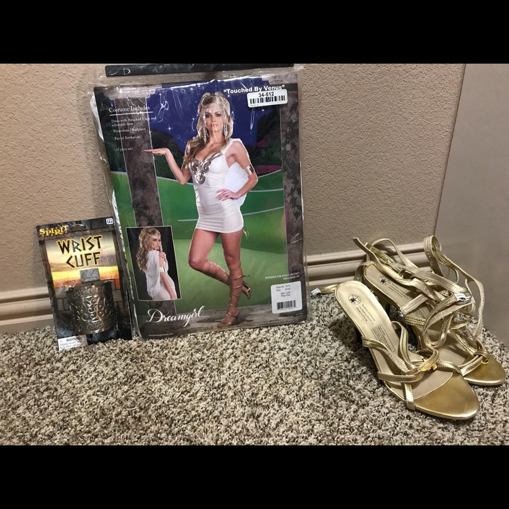 “Touched by Venus” Goddess Halloween costume